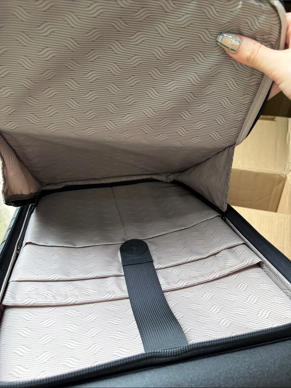 New by brics Travel Black Carry-On Spinner Suitcase - Ulisse 37